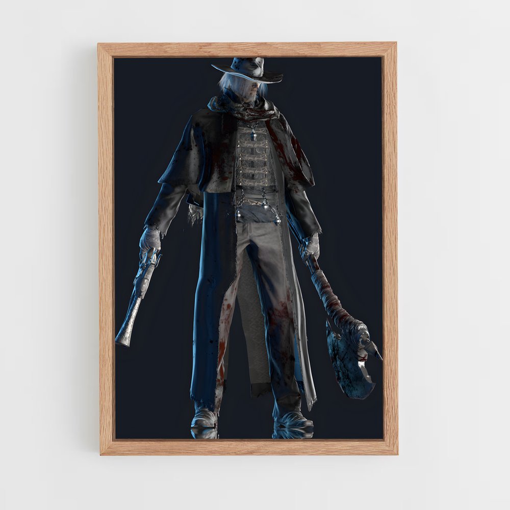 Poster L'Apocalypse de Gascoigne – affiche Bloodborne (vue 4)